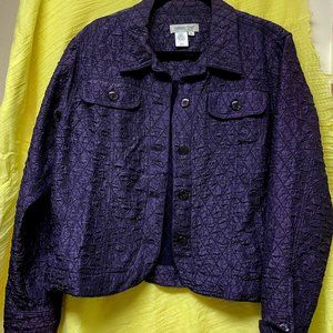 Purple jacket